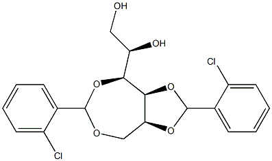  3-O,6-O:4-O,5-O-Bis(2-chlorobenzylidene)-L-glucitol