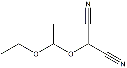 2-(1-Ethoxyethoxy)malononitrile Structure