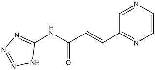 3-(2-Pyrazinyl)-N-(1H-tetrazole-5-yl)propenamide