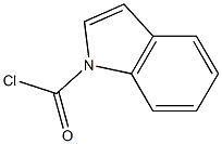 1H-Indole-1-carbonyl chloride Struktur