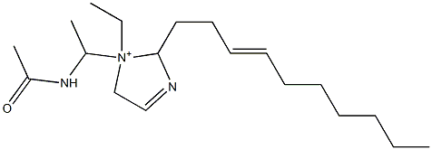 1-[1-(Acetylamino)ethyl]-2-(3-decenyl)-1-ethyl-3-imidazoline-1-ium