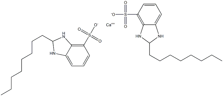 Bis(2,3-dihydro-2-octyl-1H-benzimidazole-4-sulfonic acid)calcium salt