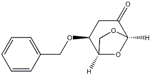 (1R,2S,5R)-2-(Benzyloxy)-6,8-dioxabicyclo[3.2.1]octane-4-one,,结构式