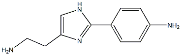 2-[4-Aminophenyl]-1H-imidazole-4-ethanamine Structure