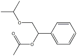 Acetic acid 1-phenyl-2-isopropoxyethyl ester|