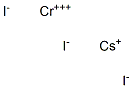 Cesium chromium triiodide Structure