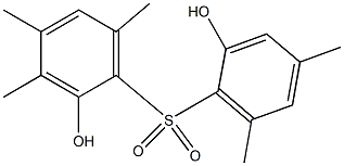 2,2'-Dihydroxy-3,4,4',6,6'-pentamethyl[sulfonylbisbenzene]