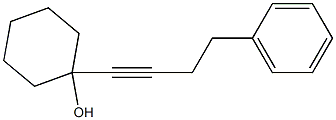 1-(4-Phenyl-1-butynyl)cyclohexanol Structure