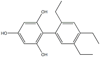  2-(2,4,5-Triethylphenyl)benzene-1,3,5-triol