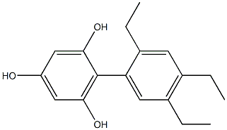 2-(2,4,5-Triethylphenyl)benzene-1,3,5-triol