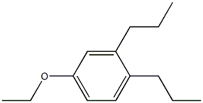 1-Ethoxy-3,4-dipropyl-benzene Structure