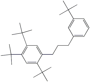 1-(2,4,5-Tri-tert-butylphenyl)-3-(3-tert-butylphenyl)propane