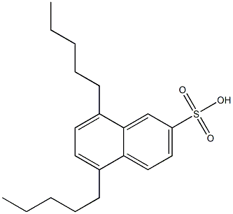 5,8-Dipentyl-2-naphthalenesulfonic acid