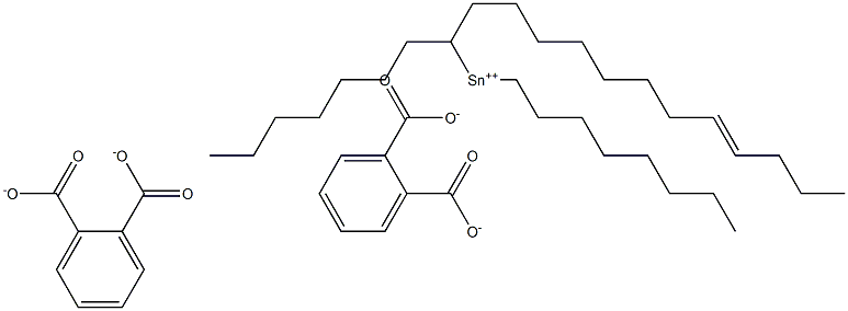  Bis[phthalic acid 1-(8-dodecenyl)]dioctyltin(IV) salt