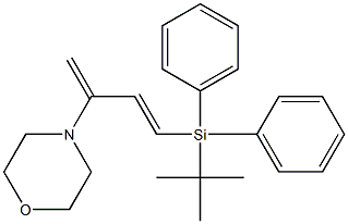 2-Morpholino-4-[diphenyl(tert-butyl)silyl]-1,3-butadiene