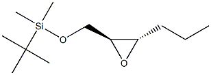 (2S,3S)-1-[(tert-Butyldimethylsilyl)oxy]-2,3-epoxyhexane Structure