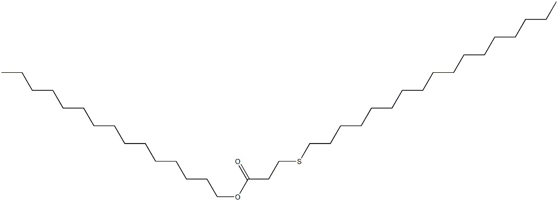 3-(Heptadecylthio)propionic acid pentadecyl ester Structure