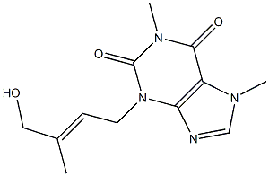 1,7-Dimethyl-3-[(E)-4-hydroxy-3-methyl-2-butenyl]xanthine