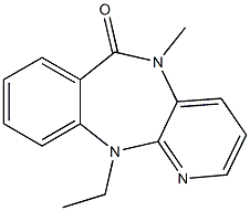 5,11-Dihydro-11-ethyl-5-methyl-6H-pyrido[2,3-b][1,4]benzodiazepin-6-one