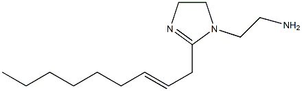 1-(2-Aminoethyl)-2-(2-nonenyl)-2-imidazoline Structure