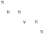 Vanadium pentathallium Structure