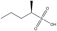 [R,(+)]-2-Pentanesulfonic acid Struktur