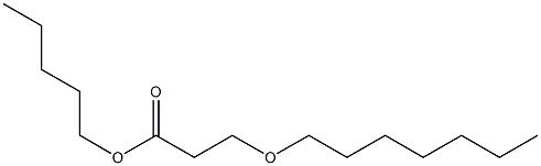 3-Heptyloxypropionic acid pentyl ester