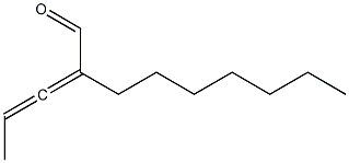 (S)-2-Heptyl-2,3-pentadien-1-al Structure