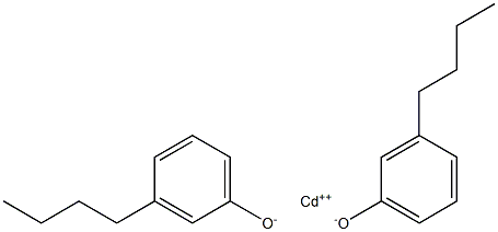Cadmium bis(3-butylphenolate) Structure
