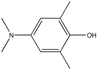 2,6-Dimethyl-4-(dimethylamino)phenol Struktur