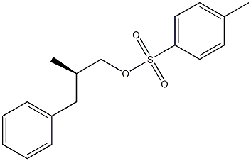 (-)-p-Toluenesulfonic acid (R)-2-benzylpropyl ester Structure