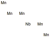 Pentamanganese niobium,,结构式