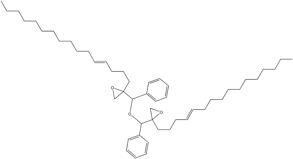 2-(4-Hexadecenyl)phenylglycidyl ether,,结构式