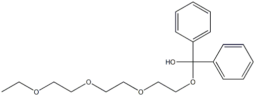 2,2-Diphenyl-1,3,6,9,12-pentaoxatetradecane Structure