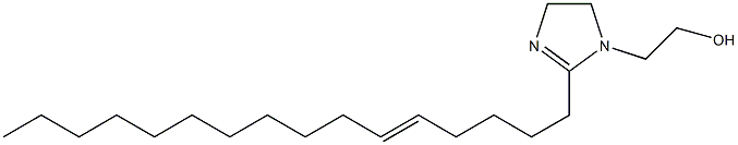 2-(5-Hexadecenyl)-2-imidazoline-1-ethanol 结构式