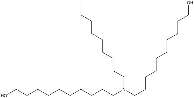 10,10'-(Nonylimino)bis(1-decanol) Structure