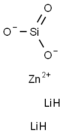 Silicic acid dilithiumzinc salt,,结构式