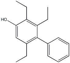 2,3,5-Triethyl-4-phenylphenol