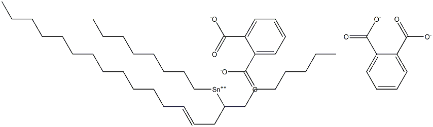 Bis[phthalic acid 1-(2-pentadecenyl)]dioctyltin(IV) salt