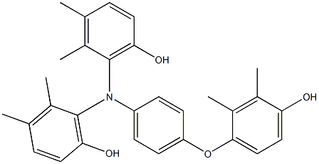 N,N-Bis(6-hydroxy-2,3-dimethylphenyl)-4-(4-hydroxy-2,3-dimethylphenoxy)benzenamine