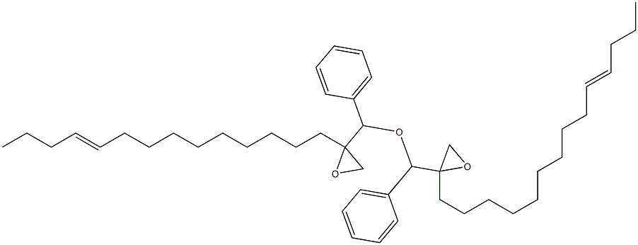 2-(10-Tetradecenyl)phenylglycidyl ether Struktur