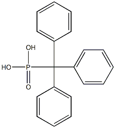 Tritylphosphonic acid Structure