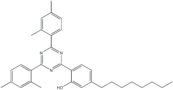 2-[4,6-Bis(2,4-dimethylphenyl)-1,3,5-triazin-2-yl]-5-octylphenol
