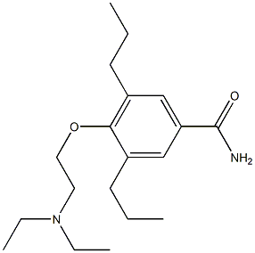 4-[2-(Diethylamino)ethoxy]-3,5-dipropylbenzamide|