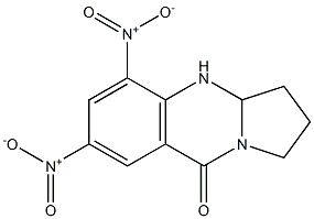 1,2,3,3a-Tetrahydro-5,7-dinitropyrrolo[2,1-b]quinazolin-9(4H)-one