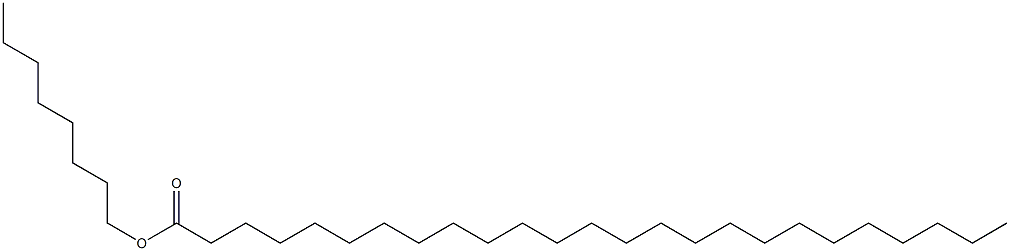 Pentacosanoic acid octyl ester Struktur
