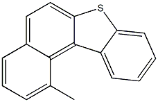 1-Methylbenzo[b]naphtho[1,2-d]thiophene Structure