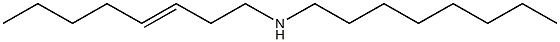 N-Octyl-3-octenylamine Structure