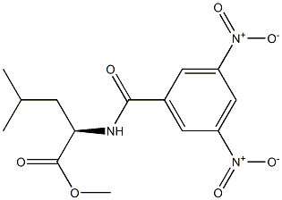  (2R)-2-[(3,5-Dinitrobenzoyl)amino]-4-methylpentanoic acid methyl ester