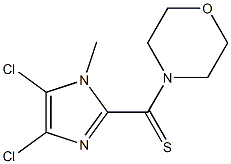  1-Methyl-4,5-dichloro-2-(morpholinocarbonothioyl)-1H-imidazole